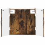Dartboardi kapp HAARLEM Suitsutatud tamm 52,5 x 10,5 x 53,5 cm