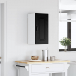K&ouml;&ouml;gikapp uksega kalmar must tamm 30 x 31 x 60 cm tehispuit