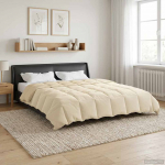 T&auml;ispika aasta tekk Rapistatud cream 200 x 200 cm Mikrokiud