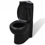 Keraamiline wc pott nurka, must