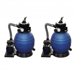 Liiva filterpumbad 2 tk, 400 W, 11 000l/h
