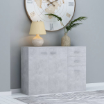 Puhvetkapp, betoonhall 105 x 30 x 75 cm, tehispuit