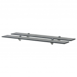 Seinariiulid 2 tk klaasist 80 x 20 cm 8 mm