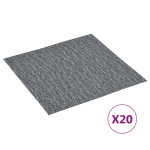 Iseliimuvad p&otilde;randaplaadid 20 tk, pvc, 1,86 m&sup2;, hall