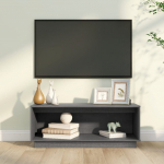 Telerikapp hall 90x35x35 cm, m&auml;nnipuit