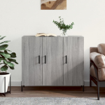 Puhvetkapp, hall sonoma tamm, 90 x 34 x 80 cm, tehispuit