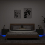Seinale kinnitatavad &ouml;&ouml;kapid LED-tuledega 2 tk, must