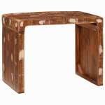 Otsalaud pruun 60 x 35 x 46 cm tugev taastatud puit