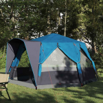 Cabin telk 5 inimesele Sinine ja Hall 333 x 317 x 194 cm