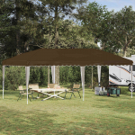 &Uuml;hepuuline peotelk 575 x 290 x 245 cm Pruunikashall