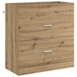 Vannitoa all oleva kraani kapp Artisan tamm 78,5 x 37,5 x 81 cm