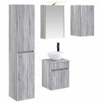 Vannitoakapikomplekt 5 tk hall sonoma 43 x 16 x 62,5 cm