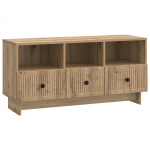 Telerikapp sahtliga Artisan tamm 102 x 34,5 x 50 cm Tehispuit