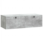 Rippuv TV kapp Betoonhall 98 x 41 x 30 cm Tehispuit