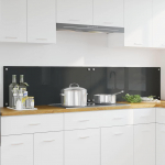 K&ouml;gi splashback 2 tk tumehall 100 x 40 cm karastatud klaas