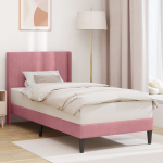 Voodiraam peatsiga Roosa 80 x 200 cm Samet