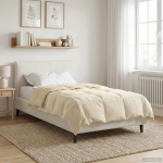 Suvised teki Rapistatud cream 155 x 220 cm Mikrokiud
