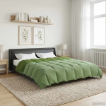 Talve tek Rapistatud Roheline 200 x 200 cm Mikrokiud