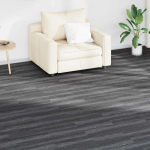 P&otilde;randaplaadid 18 tk Must ja Valge 2,51 m&sup2; PVC