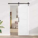 Siseuks Valge 73,5 x 211 cm Vineer
