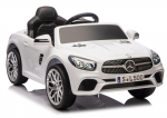 Laste Elektriauto Valge Mercedes SL500