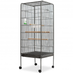 Linnupuur, must, 54 x 54 x 146 cm, teras