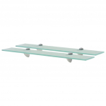 Seinariiulid 2 tk klaasist 60 x 20 cm 8 mm