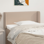 Voodipeats servadega, cappuccino, 83x16x78/88 cm, kunstnahk