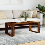 Diivanilaud, suitsutatud tamm, 102 x 50 x 35cm, tehispuit