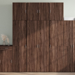 K&Otilde;RGE KAPP, PRUUN TAMM, 80X42,5X249 CM, TEHISPUIT