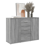 Puhvetkapp, hall sonoma tamm, 90,5 x 29,5 x 65 cm, tehispuit
