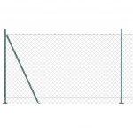 Ahela link aed postidega roheline 1.5 x 10 m teras
