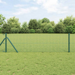 Aed koos postidega roheline 0.4 x 50 m teras
