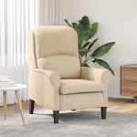 Tugitool cream 76 x 94 x 102 cm Mikrofiiber