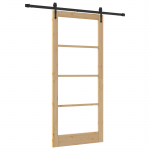 Liuguks koos riiuliga 93x211 cm korrosioonikindel m&auml;nnipuit