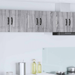 K&ouml;&ouml;gikapp riiuliga 2 tk hall sonoma 30 x 31 x 40 cm tehispuit