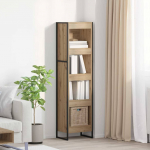 Raamaturiiul Artisani tamme 80 x 30 x 155 cm Tehispuit