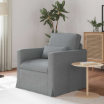 Diivan helehall 78 x 78 x 80 cm kangas
