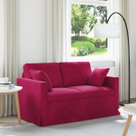 Diivan veinpunane 138 x 78 x 80 cm samet