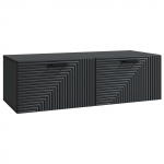 Rippuv TV kapp Must 98 x 41 x 30 cm Tehispuit