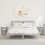 &Ouml;&ouml;kapp sahtliga 2 pcs Betoonhall 41 x 40 x 45 cm Tehispuit