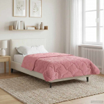 Talve tek Roosa 155 x 220 cm Mikrokiud ja Teddy villa