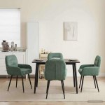 S&ouml;&ouml;gitoa Toolid 4 pcs Samet Mere Roheline 59 x 59,5 x 90 cm
