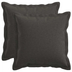 Diivanipadi 2 tk HOUTEN tumehall 30 x 30 cm kunstlinen
