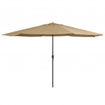 AIA P&Auml;IKESEVARI METALLPOSTIGA 390 CM, PRUUNIKASHALL