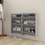 SEINA KINGAKAPID 2 TK, BETOONHALL,  60X18X90 CM, PUITLAASTPLAAT