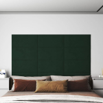 SEINAPANEELID 12 TK, TUMEROHELINE, 60 X 30 CM, SAMET, 2,16 M&sup2;