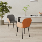 S&ouml;&ouml;gitoolid 2 tk, helehall, kangas ja kunstnahk