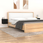 Seinakapid 2 tk, must, 31,5 x 30 x 30 cm, m&auml;nnipuit