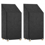 Aiatoolide katted 2 tk, 8 aasaga, 65x65x110/150 cm, pol&uuml;et&uuml;leen